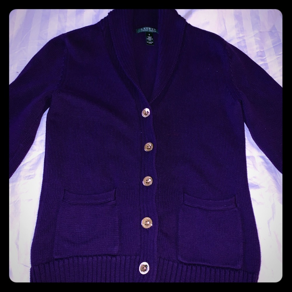 Purple Lauren sweater